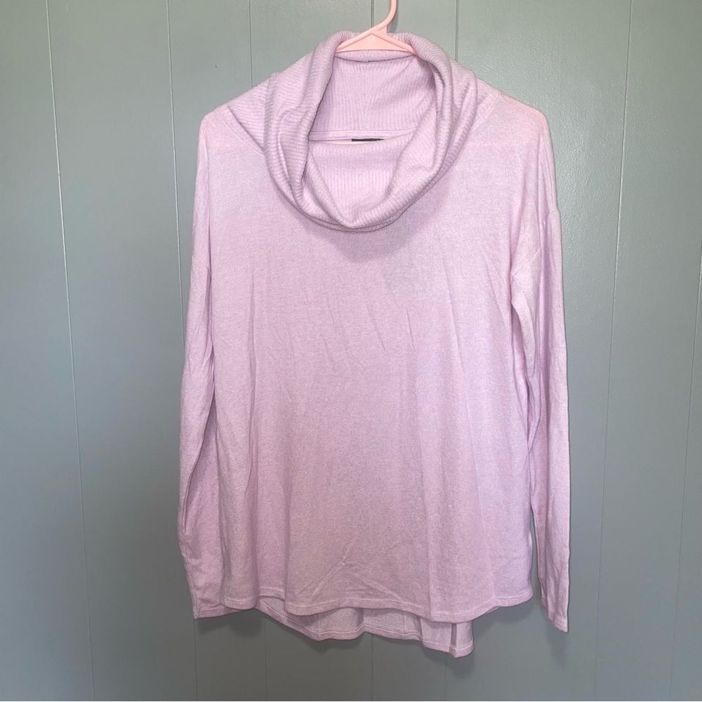 Rachel Zoe Cowl Neck Lavender Purple Lightweight Sweater NWT Medium - Picture 1 of 5